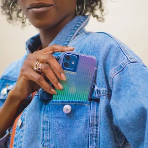 Захисний чохол Case-Mate Tough Groove Iridescent для iPhone 12 Pro Max - Фото 3