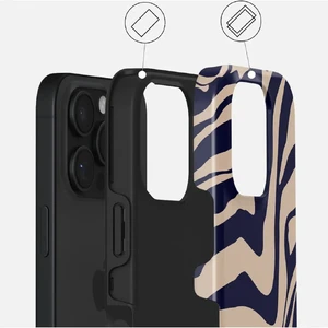 Бежево-гранатовий магнітний чохол Burga Vigilant Tough для iPhone 16 Pro - Фото 2