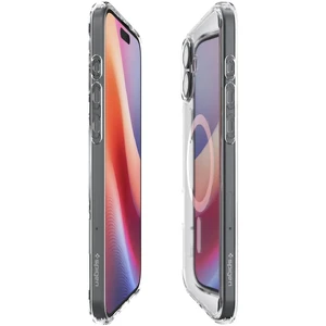 Прозорий білий чохол Spigen Ultra Hybrid Mag для iPhone 16 - Фото 2