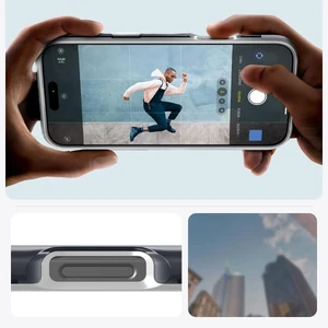Серый чехол Spigen Classic C1 Mag MagSafeдля iPhone 16 Pro - Фото 11