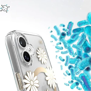 Прозрачный чехол Speck Presidio Lux ClickLock MagSafe для iPhone 16 - Фото 5