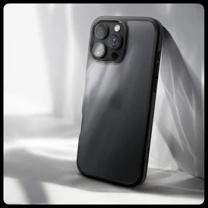Півпрозорий чорний чохол Spigen Ultra Hybrid для iPhone 16 Pro - Фото 6