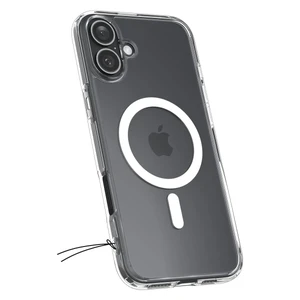 Прозорий білий чохол Spigen Ultra Hybrid Mag для iPhone 16 Plus - Фото 6