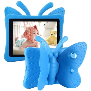 Дитячий чохол iLoungeMax Cartoon Butterfly Blue для Apple iPad 9 | 8 | 7 10.2" (2021 | 2020 | 2019) | Air 3 10.5" | Pro 10.5 "  - Фото 1