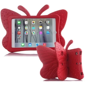 Детский противоударный чехол iLoungeMax Cartoon Butterfly Red для iPad Pro 9.7" | Air | Air 2  - Фото 1