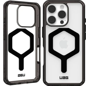 Прозорий чорний чохол Urban Armor Gear Plyo Mag для iPhone 16 Pro - Фото 9