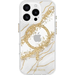 Мармуровий чохол зі золотими елементами Case-Mate Karat MagSafe для iPhone 16 Pro - Фото 2