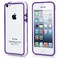 Прозрачный фиолетовый бампер oneLounge для iPhone 5C  - Фото 1