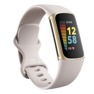 Фитнес-браслет Fitbit Charge 5 Lunar White - Фото 2