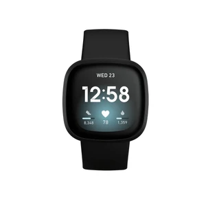 Умные смарт-часы Fitbit Versa 3 Black | Black Aluminum  - Фото 1