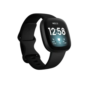 Умные смарт-часы Fitbit Versa 3 Black | Black Aluminum - Фото 2