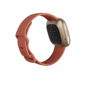 Розумний годинник Fitbit Versa 3 Midnight | Soft Gold Aluminum - Фото 3