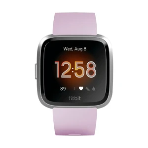 Умные часы Fitbit Versa Lite Edition Lilac | Silver FB415SRLV - Фото 1