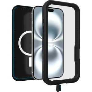 Водонепроницаемый противоударный чехол Otterbox Frē Series MagSafe Black для iPhone 16 - Фото 4
