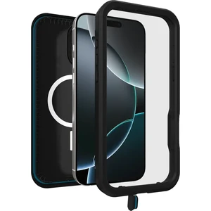 Водонепроницаемый противоударный чехол Otterbox Frē Series MagSafe Black для iPhone 16 Pro Max - Фото 4