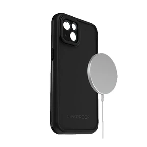 Водонепроницаемый чехол LifeProof FRĒ Case Magsafe Black для iPhone 13 - Фото 4