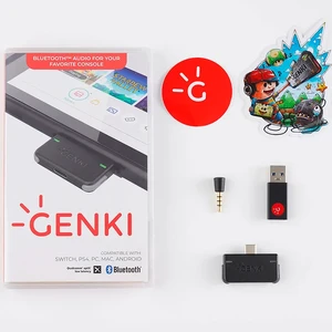 Аудіо адаптер Genki Audio Bluetooth 5.0 Adapter для Nintendo Switch - Фото 4