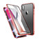 Магнитный чехол iLoungeMax Glass Magnetic Red для iPhone X | XS  - Фото 1