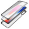 Магнитный чехол oneLounge Glass Magnetic Silver для iPhone X/XS - Фото 2