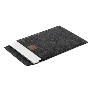 Чехол-конверт из войлока Gmakin Gray | Brown для MacBook Air 13" (2018-2024) | Pro 13" (2016-2022) - Фото 2