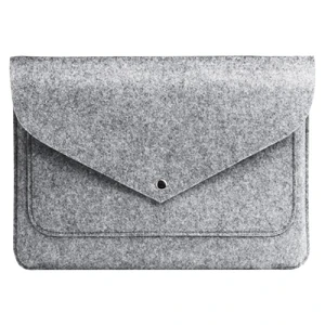 Чехол-конверт из войлока Gmakin Grey для MacBook Air 13" (2018-2024) | Pro 13" (2016-2022) - Фото 2