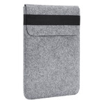 Чехол-карман из войлока с резинкой Gmakin Grey для MacBook Air 13" (2018-2024) | Pro 13" (2016-2022)