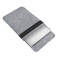 Чехол-карман из войлока с резинкой Gmakin Grey для MacBook Air 13" (2018-2024) | Pro 13" (2016-2022) - Фото 4