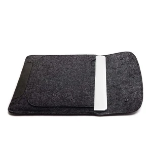 Чохол-конверт з повсті Gmakin Black для MacBook Pro 15" (2016-2018) | Pro 16" (2019) - Фото 3