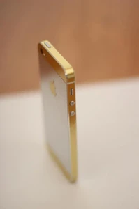 Золотая боковая пленка iLoungeMax GVinyl для iPhone 5 | 5S | SE - Фото 3