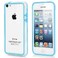 Прозрачный голубой бампер oneLounge для iPhone 5C  - Фото 1
