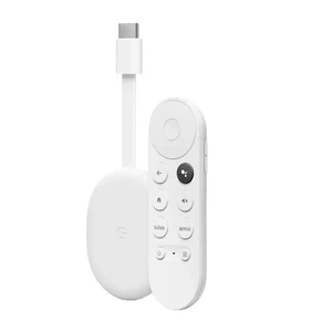 Медіаплеєр Google Сhromecast with Google TV Snow GA01919-US - Фото 1