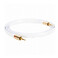 Акустический кабель Griffin Premium Flat Aux Cable White 1.8m GC20017 - Фото 1
