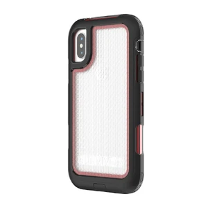 Защитный чехол Griffin Survivor Extreme Black | Red для iPhone X | XS - Фото 3