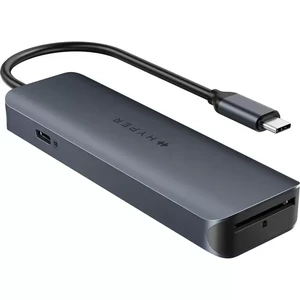 Хаб 6в1 HyperDrive Next Dual з подвійним роз'ємом USB-A, HDMI 4K, кардридером SD, USB-C, 100W PD для MacBook Pro/Air | Windows - Фото 2