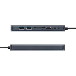 Хаб USB-C HyperDrive Next 7в1 с разъемами HDMI 4K, двойным USB-A, кардридером microSD/SD, Ethernet, 100W PD для MacBook | Windows | Chromebook - Фото 6