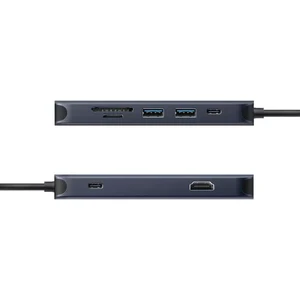 Хаб USB-C HyperDrive Next Dual 8в1 с разъемами HDMI 4K, двойным USB-A, USB-C, кардридером microSD/SD, Ethernet, 140W для MacBook | Windows | Chromebook - Фото 4