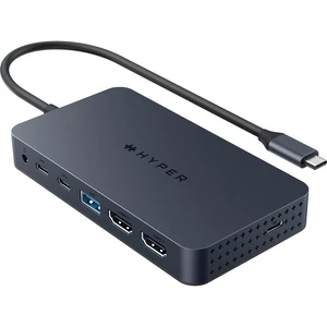 Хаб 7в1 HyperDrive Next Dual з подвійним роз'ємом 4K HDMI, USB-A, Audio Jack, USB-C, 100W PD для MacBook Pro/Air | Windows PC | Chromebook - Фото 6