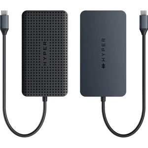 Хаб 7в1 HyperDrive Next Dual з подвійним роз'ємом 4K HDMI, USB-A, Audio Jack, USB-C, 100W PD для MacBook Pro/Air | Windows PC | Chromebook - Фото 2