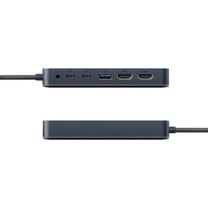 Хаб 7в1 HyperDrive Next Dual з подвійним роз'ємом 4K HDMI, USB-A, Audio Jack, USB-C, 100W PD для MacBook Pro/Air | Windows PC | Chromebook - Фото 7