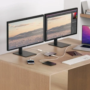 Хаб 5-в-1 Belkin Connect Thunderbolt 4 Core Hub з роз'ємами USB-C, USB-A для iPad | MacBook Pro/Air - Фото 6