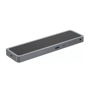 Хаб (адаптер) iLoungeMax 12-in-1 USB Type-C to Dual HDMI | USB 3.0 | AUX | PD 100W - Фото 2