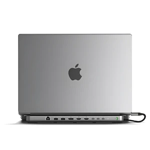 Док-станция (хаб) USB-C 10-в-1 Satechi Docking Station для MacBook с подставкой и USB-A, USB-C, 4K HDMI, Ethernet и NVMe SSD - Фото 5