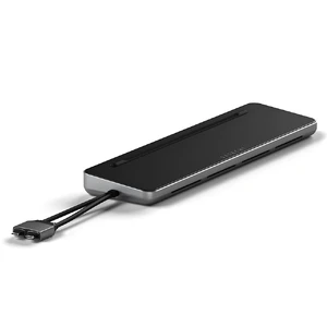 Док-станция (хаб) USB-C 10-в-1 Satechi Docking Station для MacBook с подставкой и USB-A, USB-C, 4K HDMI, Ethernet и NVMe SSD 810086360987 - Фото 1