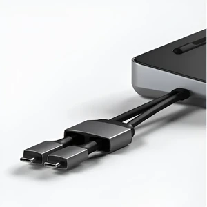 Док-станция (хаб) USB-C 10-в-1 Satechi Docking Station для MacBook с подставкой и USB-A, USB-C, 4K HDMI, Ethernet и NVMe SSD - Фото 4