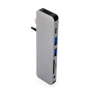 Хаб (адаптер) HyperDrive SOLO 7-in-1 USB-C PD 4K30Hz HDMI для MacBook | iPad Space Gray GN21D-GRAY - Фото 1