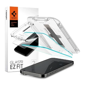 Купить Защитное стекло Spigen Glass TR EZ Fit Clear 2-pack для iPhone 14 Pro
