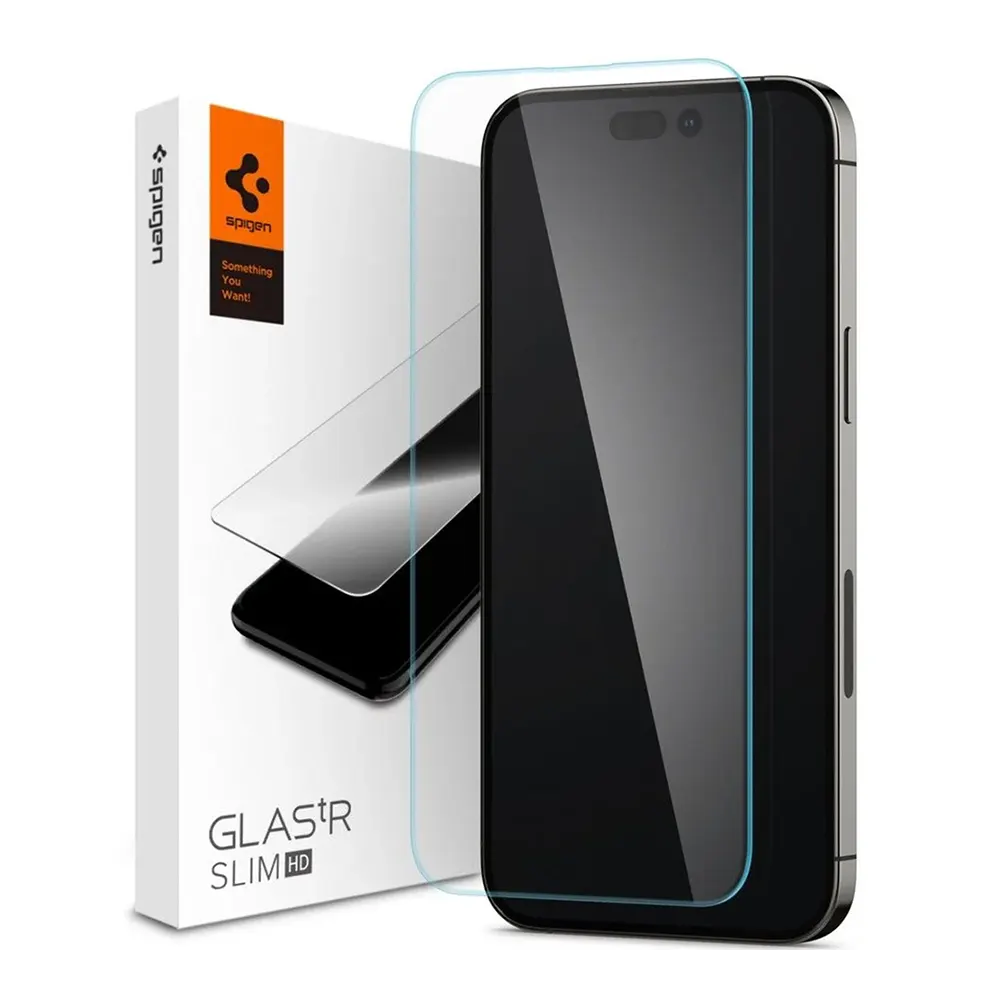 Захисне скло Spigen Glass TR Slim Clear для iPhone 14 Pro