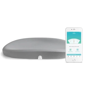 Переносний розумний пеленальний столик з вагами для немовлят | Hatch Baby Grow Smart Gray