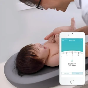 Переносной умный пеленальный столик с весами для младенцев | Hatch Baby Grow Smart Gray - Фото 3