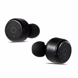 Беспроводные наушники с зарядным футляром iLoungeMax Mini X2T Black - Фото 3